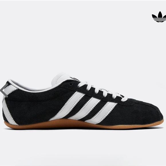 Adidas Original TOKYO Sneakers - Black & White SUEDE - Picture 3 of 8